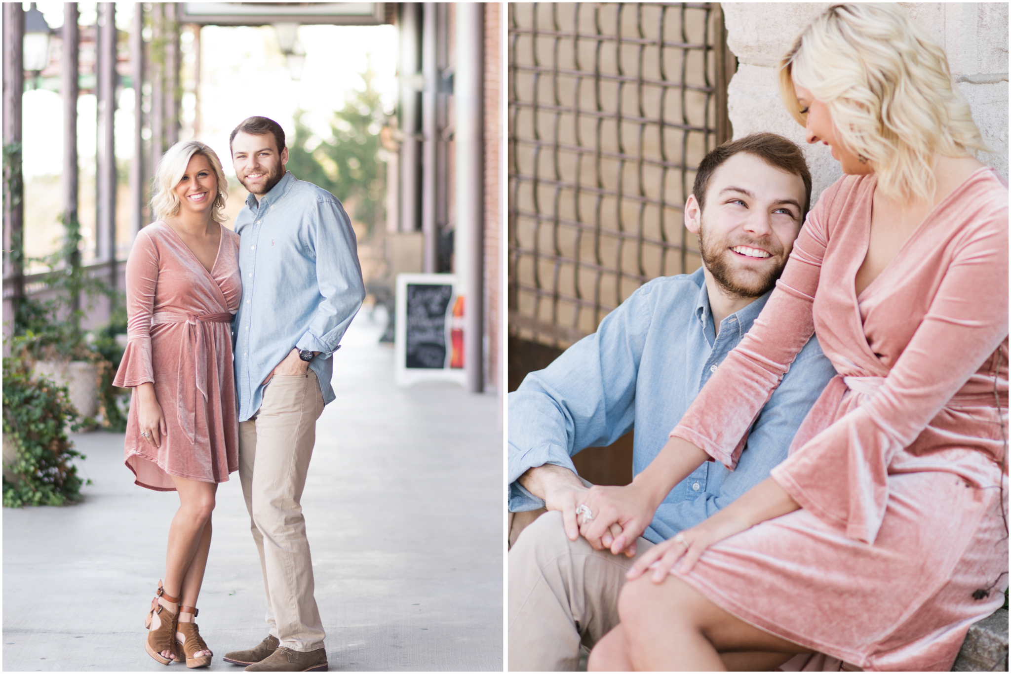 Downtown Tuscumbia Engagement Session