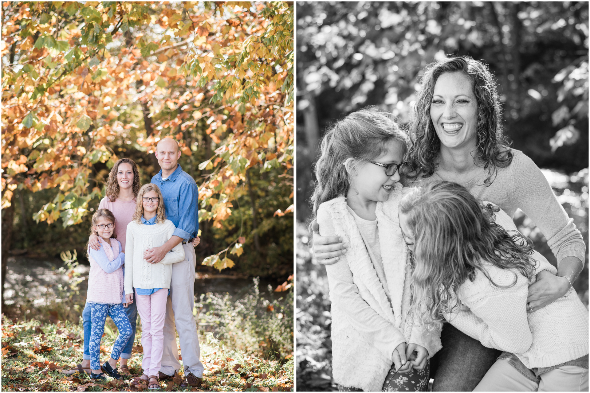Athens Alabama Family Photographer - Fall Family Session - Swan Creek Greenway