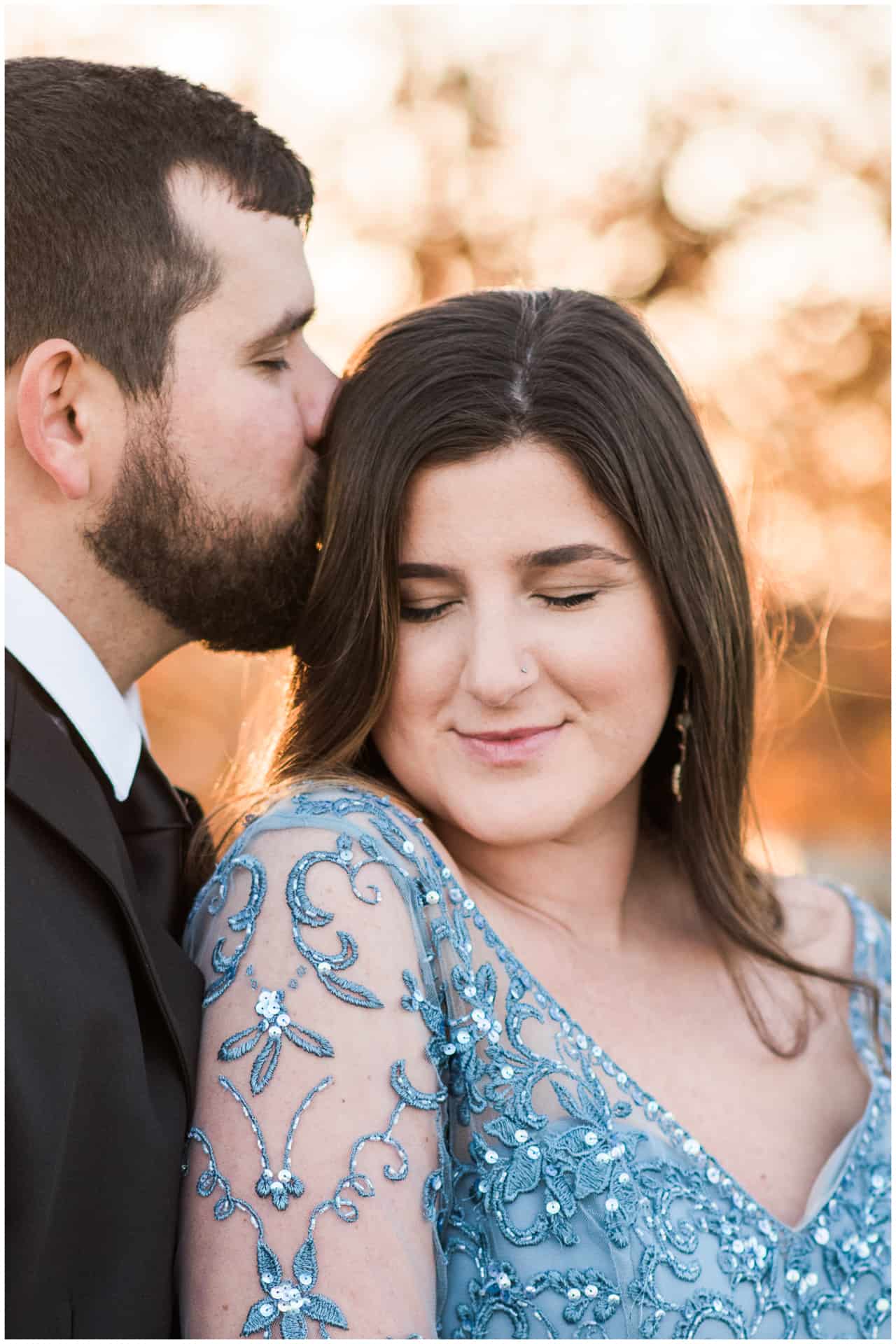 Intimate Engagement Session - Formal Outfits - Fall engagement session