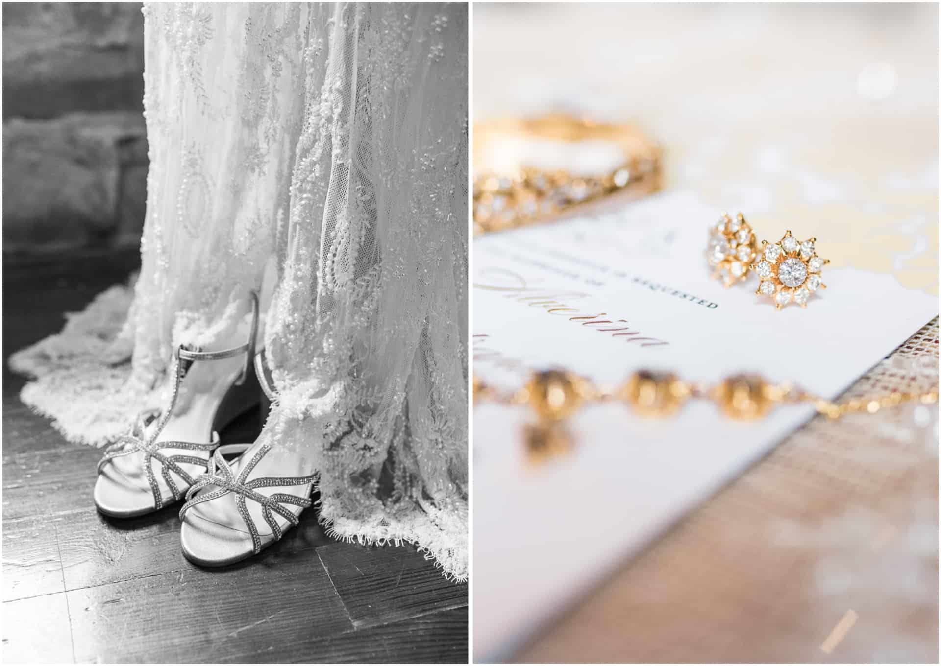 Nadia and Atte - Indonesian Bridal Details Shoes and Jewelry
