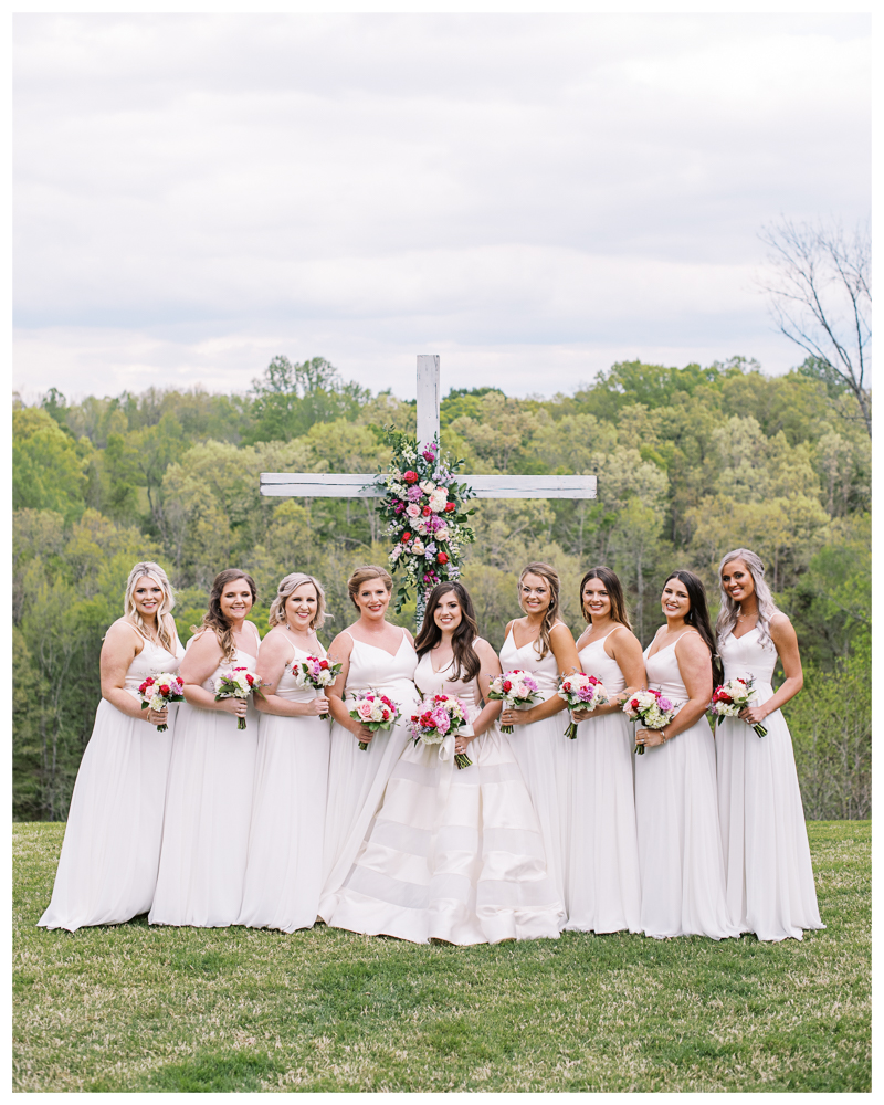 Danclay Farms Wedding Venue Florence Alabama - Bridesmaids Portrait