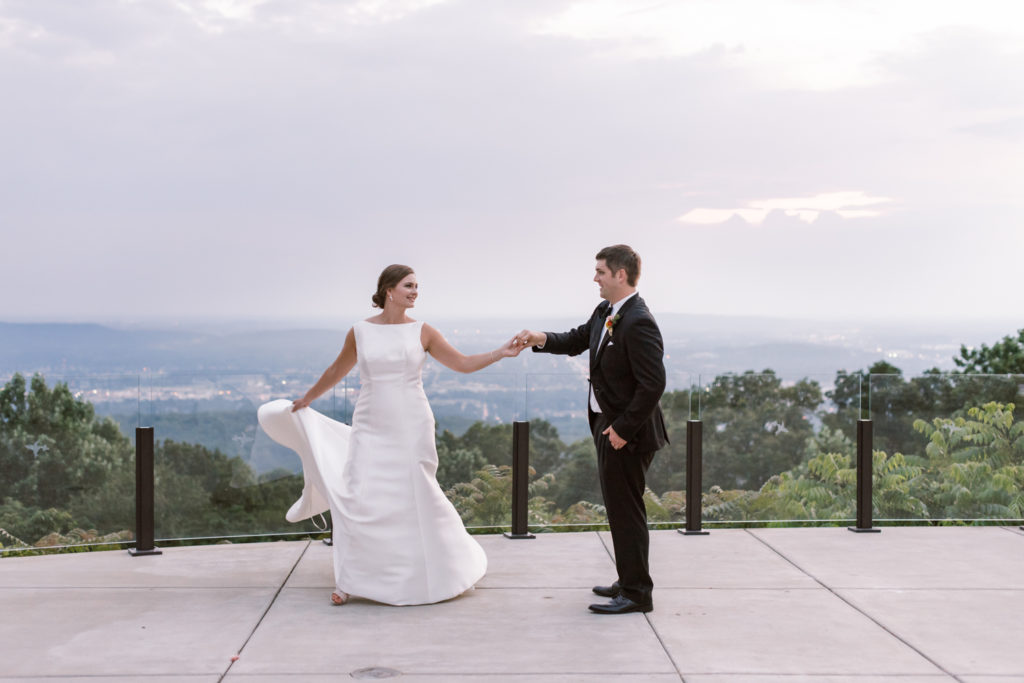 The View Wedding Ceremony Burritt on the Mountain - Huntsville Alabama-6